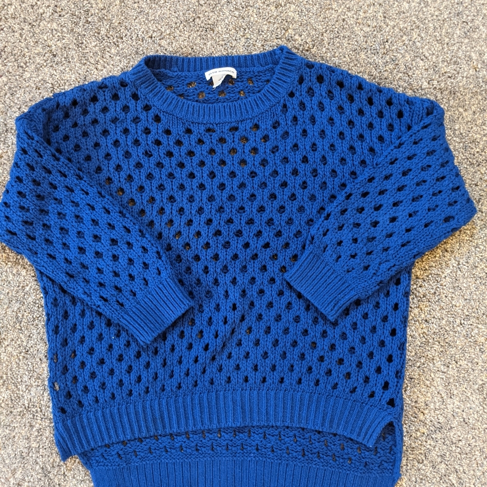Club Monaco XS blue sweater